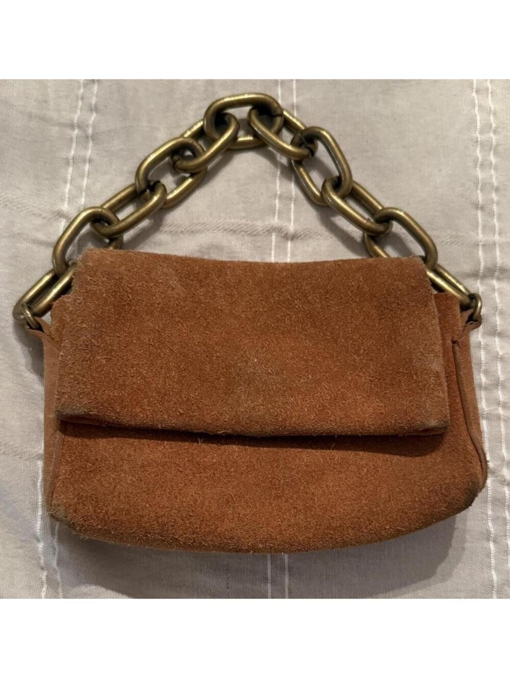 Free People Charlie Chain Leather Purse Mini Bag
